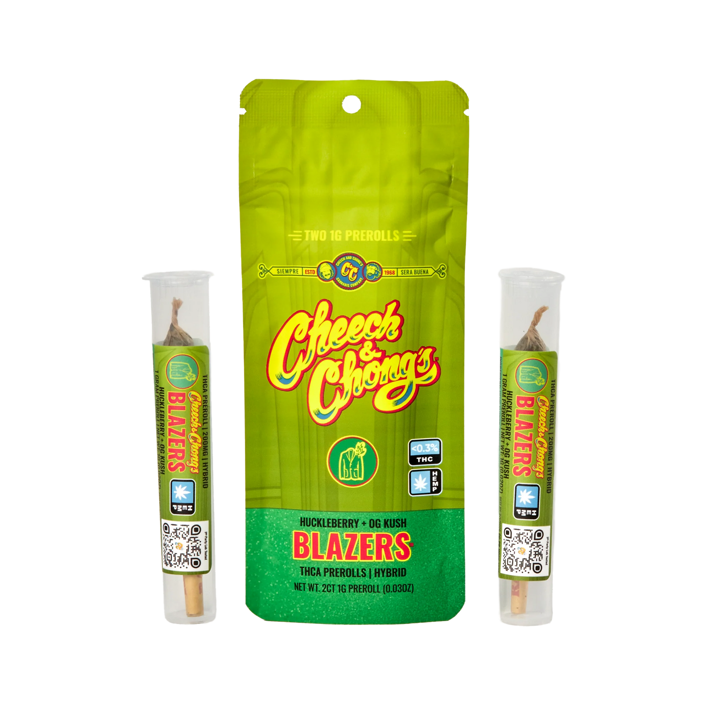 Cheech & Chongs | THCa Pre Rolls [2ct]