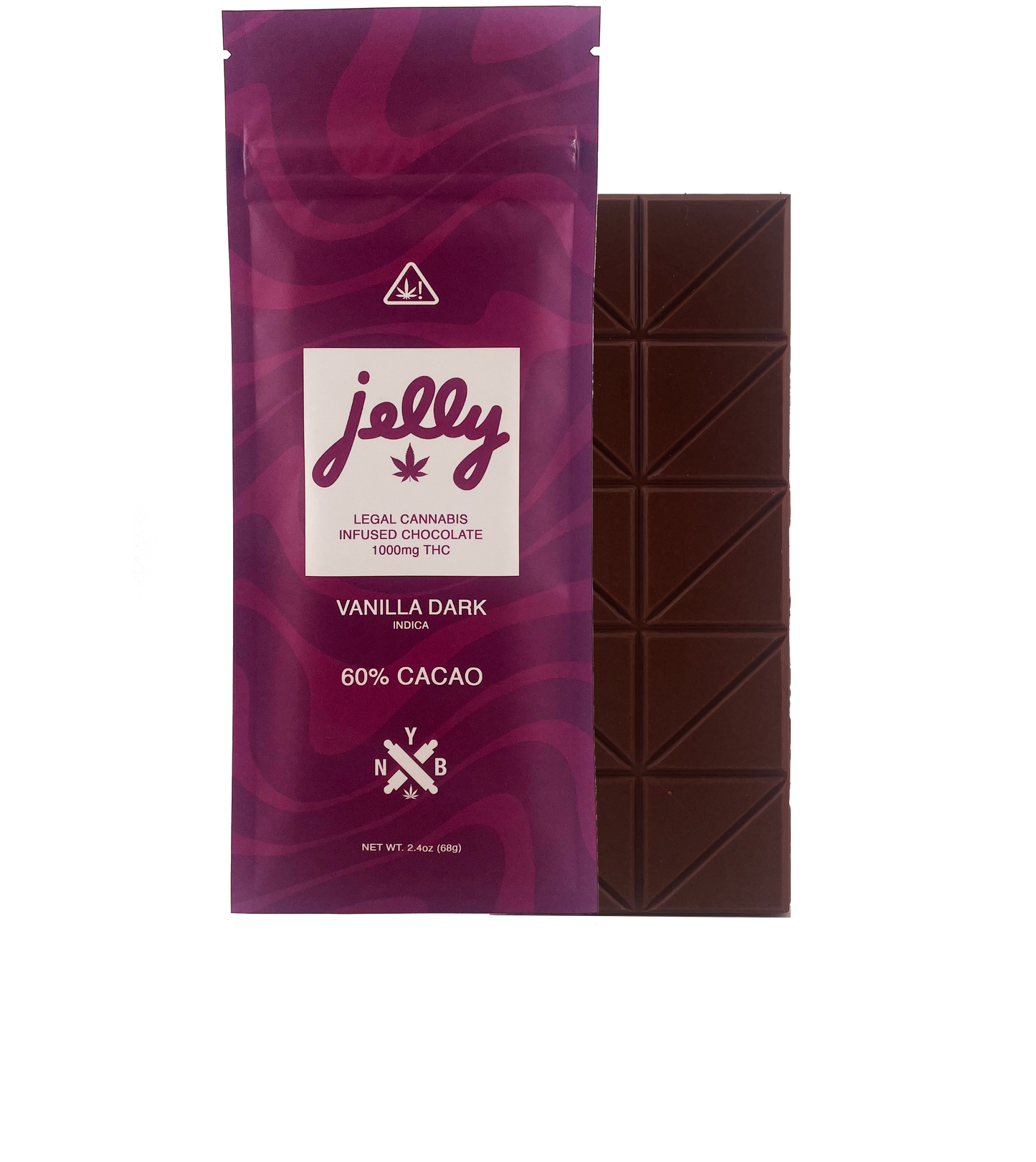 NYB | Jelly 1000mg THC Chocolate Bar