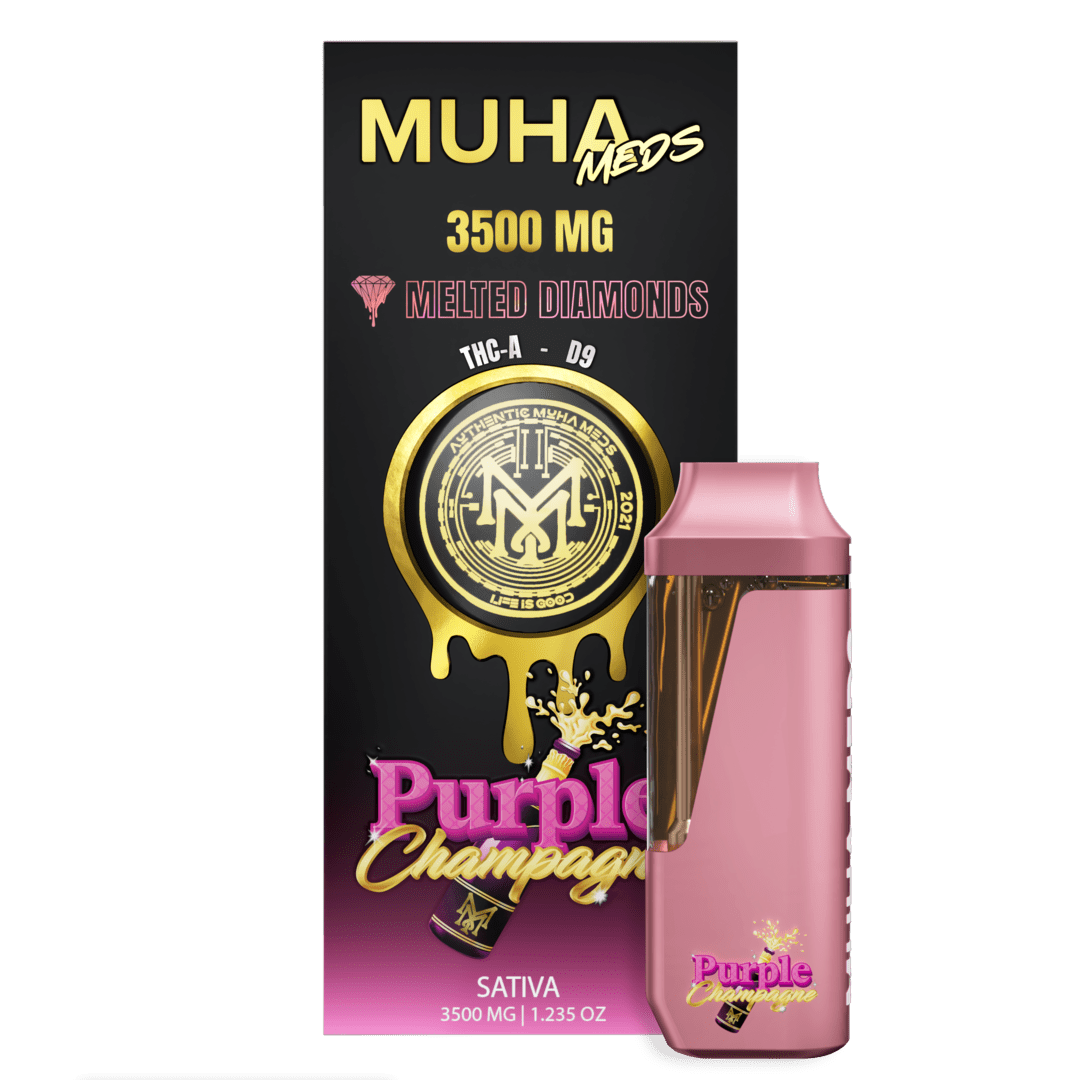 MUHA MEDS | THCa/D9 | Melted Diamonds Disposable Vape - 3.5 G